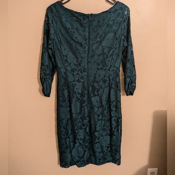 Tahari Floral Lace Dress - Picture 6 of 6